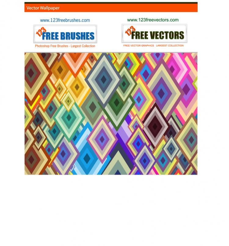 free vector Colorful background vector diamond